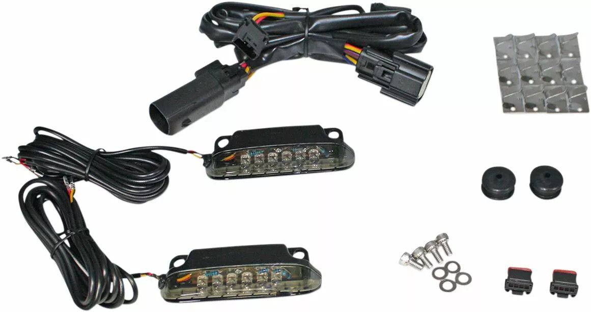 Custom dynamics CD-LR-07-S Csomagtartó-LED fénysor Kiegészítő lámpa, irányjelző 0