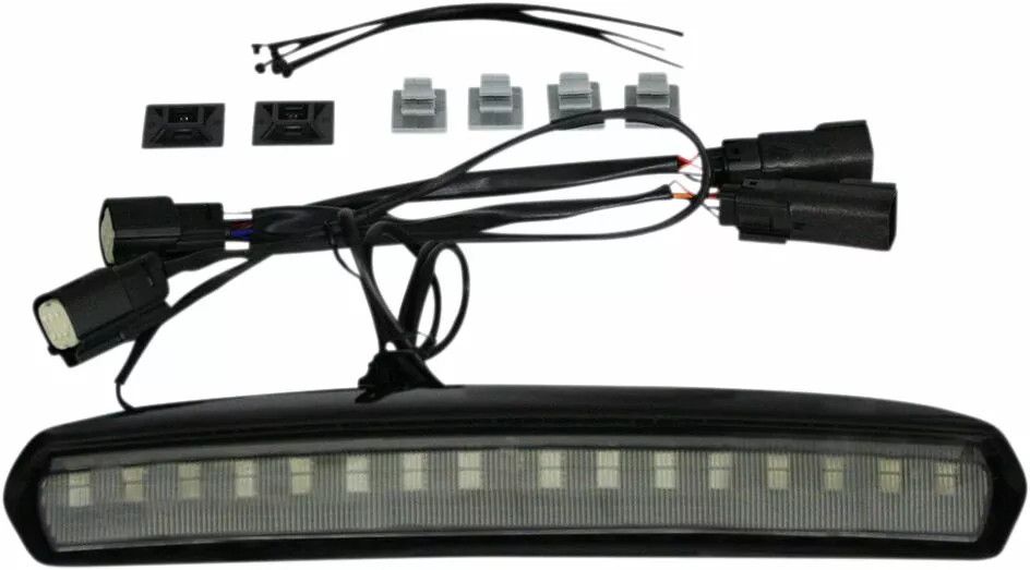 Custom dynamics CD-TP-LID-BS High Mount Tour Pak (HMT) LED lámpa Kiegészítő lámpa, irányjelző 0