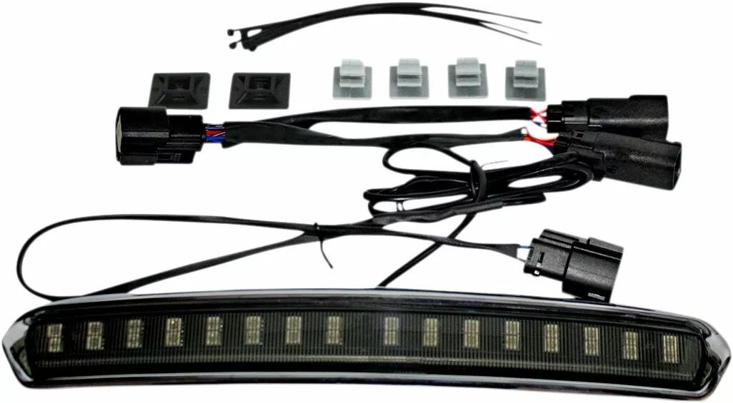Custom dynamics CD-TP-LID-CS High Mount Tour Pak (HMT) LED lámpa Kiegészítő lámpa, irányjelző 0
