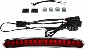 Custom dynamics CD-TP-LID-CR High Mount Tour Pak (HMT) LED lámpa Kiegészítő lámpa, irányjelző
