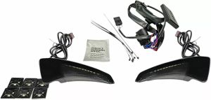 Custom dynamics CD-TPBR-14-SB Sequential Tour Pak Üléstámla LED-lámpák Kiegészítő lámpa, irányjelző