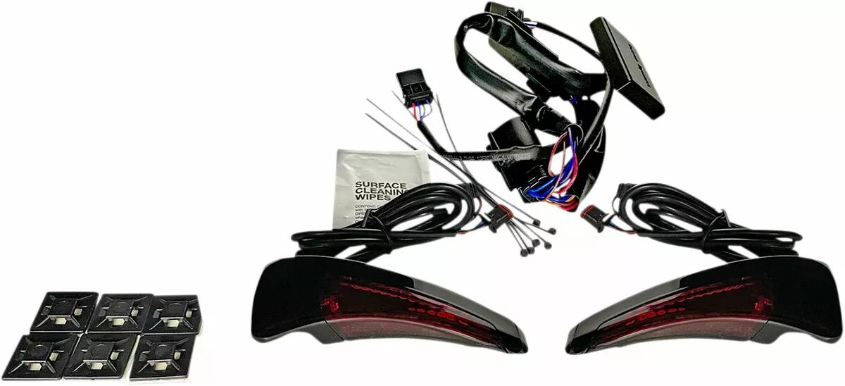 Custom dynamics CD-TPBR-14-RB Sequential Tour Pak üléstámla LED-lámpák Kiegészítő lámpa, irányjelző 0