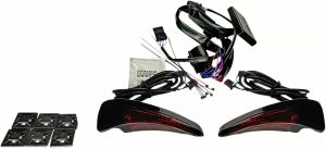Custom dynamics CD-TPBR-14-RB Sequential Tour Pak üléstámla LED-lámpák Kiegészítő lámpa, irányjelző