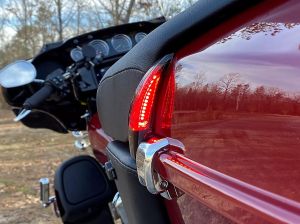 Custom dynamics CD-TPBR-14-RB Sequential Tour Pak üléstámla LED-lámpák Kiegészítő lámpa, irányjelző 3