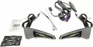 Custom dynamics CD-TPBR-14-SC Sequential Tour Pak Üléstámla LED-lámpák Kiegészítő lámpa, irányjelző