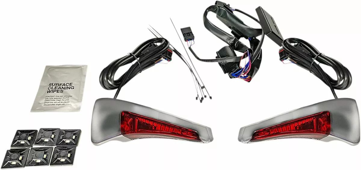 Custom dynamics CD-TPBR-14-RC ​​Sequential Tour Pak üléstámla LED-lámpák Kiegészítő lámpa, irányjelző 0