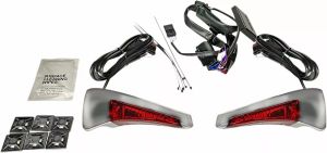 Custom dynamics CD-TPBR-14-RC ​​Sequential Tour Pak üléstámla LED-lámpák Kiegészítő lámpa, irányjelző
