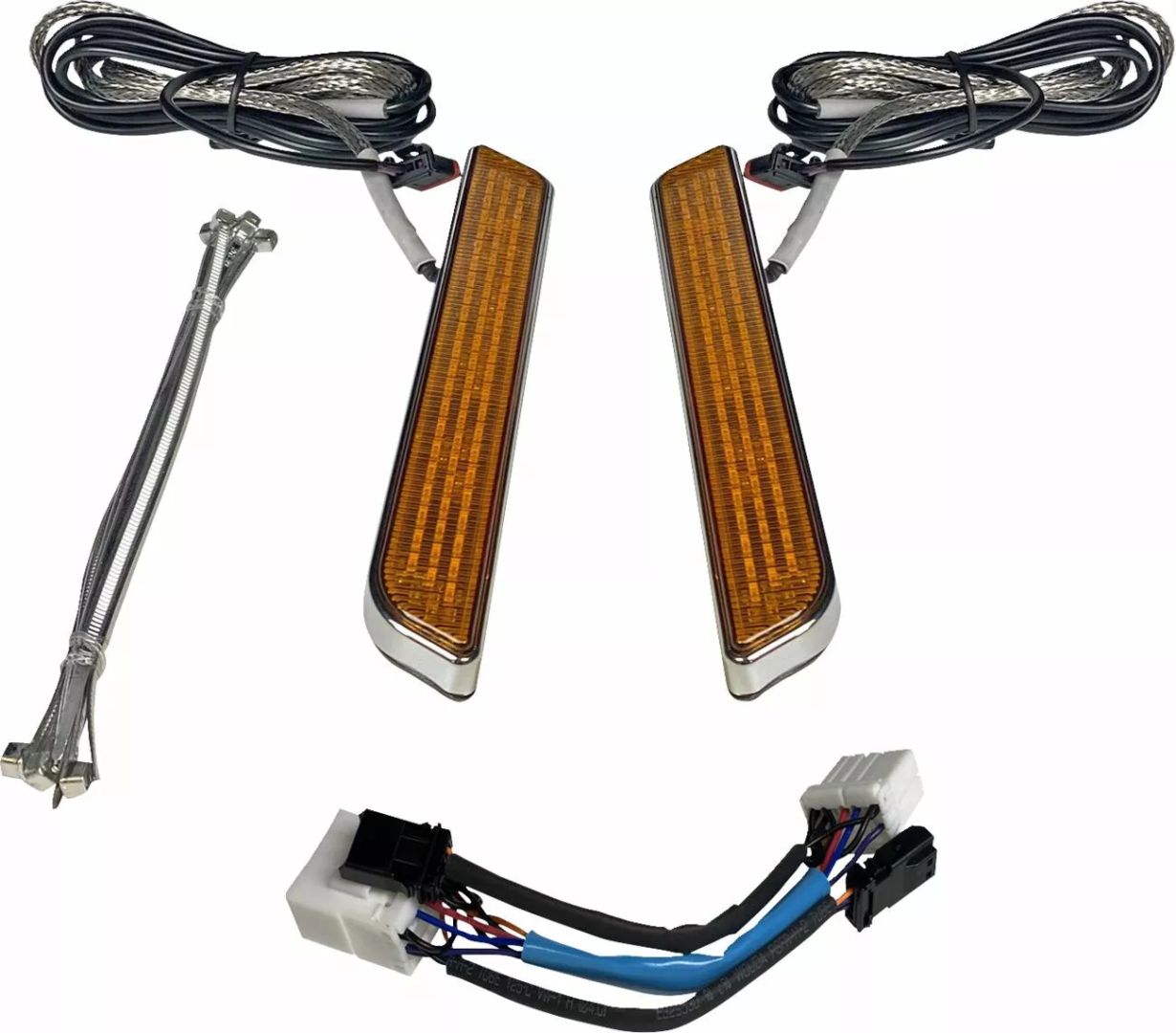 Custom dynamics CD-FORK-HD-AC LED Front Fork Lightz™ Kiegészítő lámpa, irányjelző 0