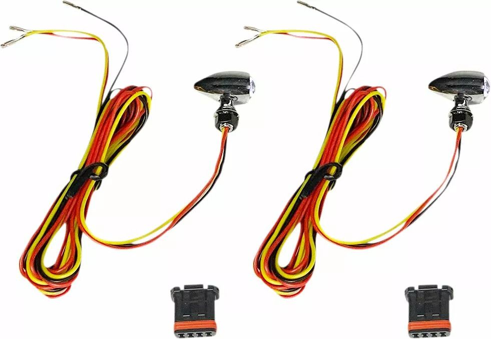 Custom dynamics CD-MICRO-AR-C Micro Bullet kétszínű LED-es irányjelzők Kiegészítő lámpa, irányjelző 3