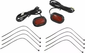 Custom dynamics CD-PLUG-RB PLUGZ™ antennagyűrűs lámpák Kiegészítő lámpa, irányjelző