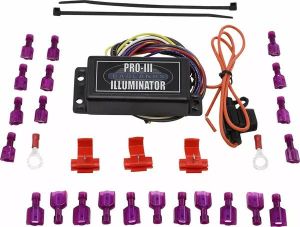 Badlands ILL-PRO-III-M Illuminator Pro III Metric Világítás és irányjelző elektromos alkatrészei