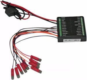 Custom dynamics CD-DLI-UNIV dinamikus terhelésleválasztó modul Világítás és irányjelző elektromos alkatrészei