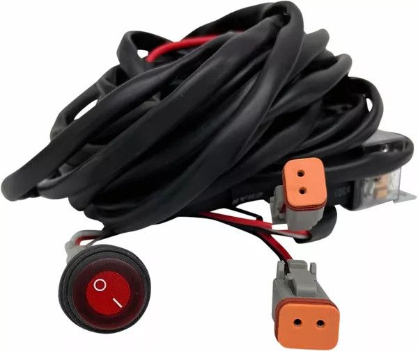 Rivco products UTV20 kerek világító be-/kikapcsoló kábelköteg Világítás és irányjelző elektromos alkatrészei 0