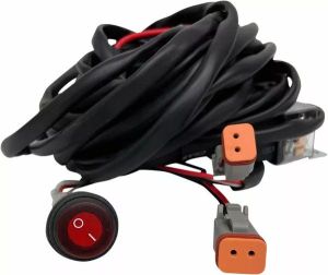 Rivco products UTV20 kerek világító be-/kikapcsoló kábelköteg Világítás és irányjelző elektromos alkatrészei