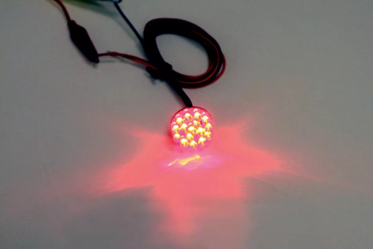 Custom dynamics GEN-100-R univerzális LED-klaszterek Motorkerékpár izzó 1