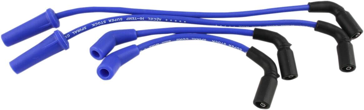 ACCEL gyújtógyertya bowden kék SOFTAIL 18+ Gyújtókábel, gyertyapipa 0
