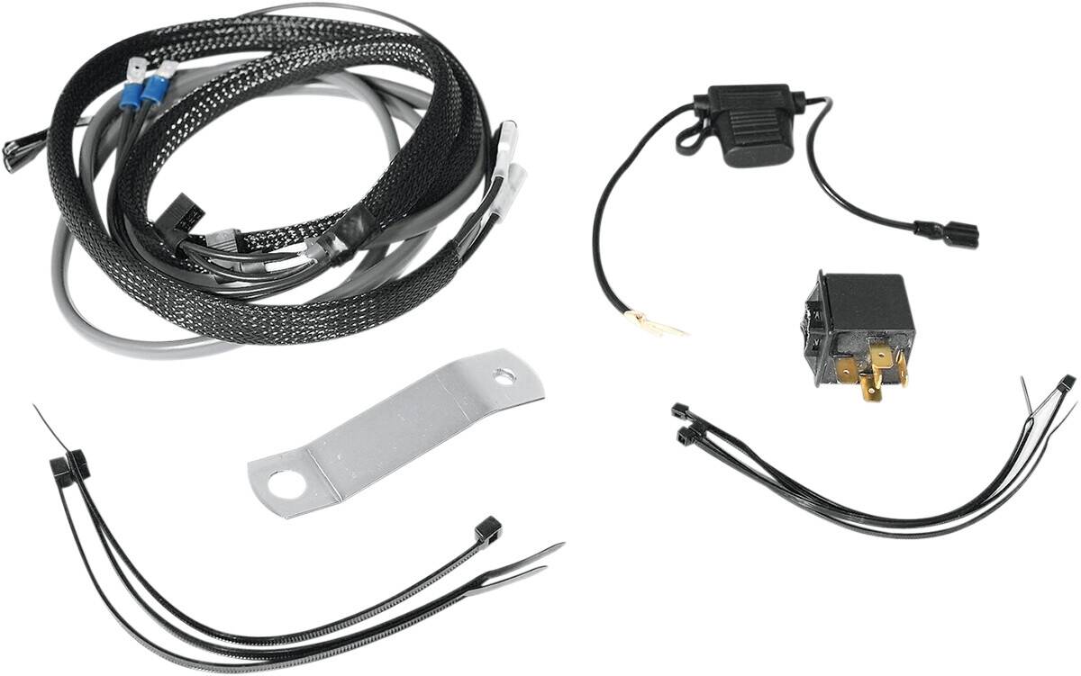 Rivco products RIVCO elektromos kürt rögzítõ készlet Harley Davidson FL & FLH Kürt, duda 0