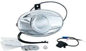 Rivco products kürt elektromos HD krómozott Kürt, duda