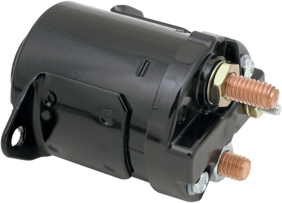 ACCEL önindító SOLENOID DUAL-BRACKET fekete Gyújtás és indító alkatrészek 0