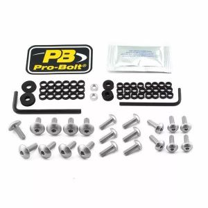 Pro bolt FKA402S Alumínium Fairing Bolt készlet Kawasaki számára 