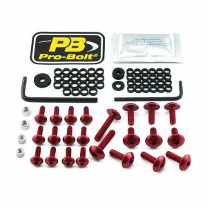 Pro bolt FKA405R Alumínium Fairing Bolt készlet Kawasaki számára 