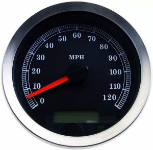 Drag specialties 83100B 4” programozható elektronikus sebességmérő Sebességmérő és fordulatszámmérő