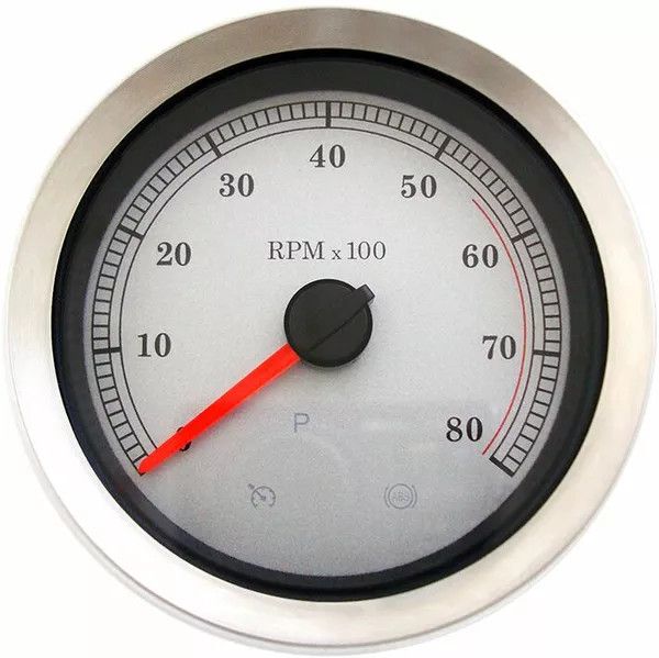 Drag specialties 83114S 4" Elektronikus fordulatszámmérő Sebességmérő és fordulatszámmérő 0