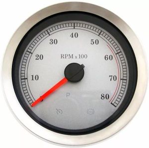 Drag specialties 83114S 4" Elektronikus fordulatszámmérő Sebességmérő és fordulatszámmérő