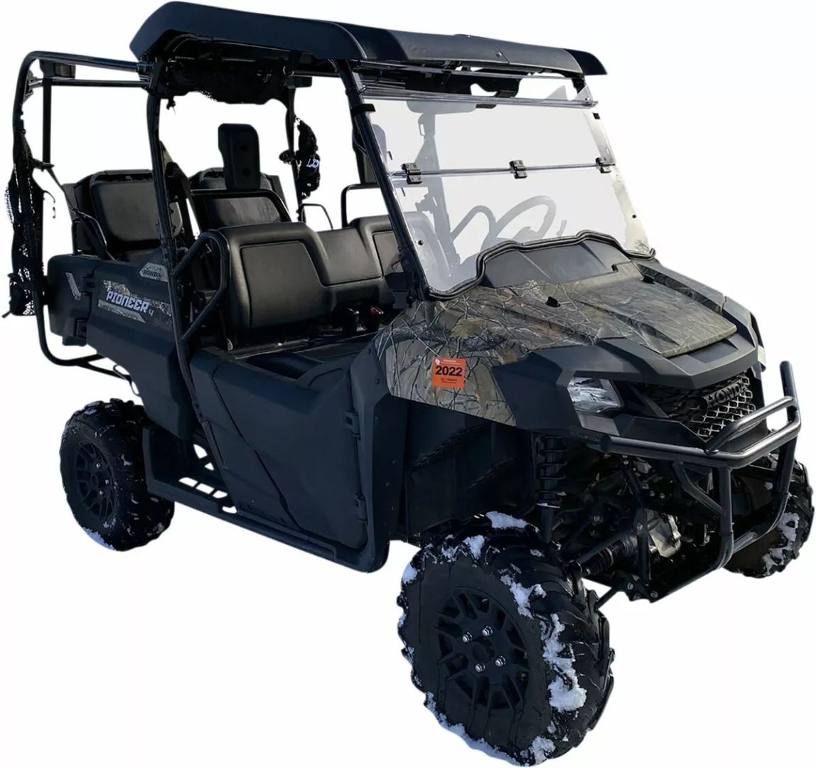 Moose utility division V000263-12200m Deluxe teljes összecsukható szélvédő Szélvédő, plexi, fejidom 6