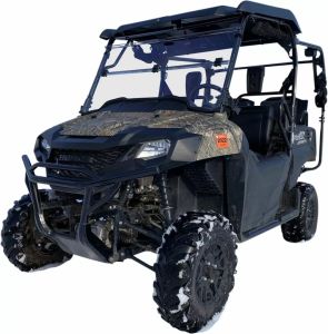 Moose utility division V000263-12200m Deluxe teljes összecsukható szélvédő Szélvédő, plexi, fejidom 4