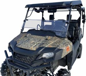 Moose utility division V000263-12200m Deluxe teljes összecsukható szélvédő Szélvédő, plexi, fejidom 5