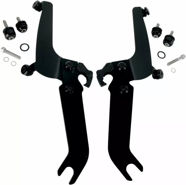 Memphis shades hd MEB8923 Sportshield trigger-zár teljes Mount Kit Szélvédő és karosszéria rögzítő alkatrész 0