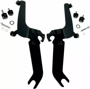 Memphis shades hd MEB8923 Sportshield trigger-zár teljes Mount Kit Szélvédő és karosszéria rögzítő alkatrész