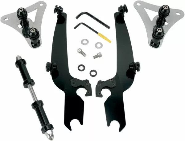Memphis shades hd MEB8926 Sportshield trigger-zár teljes Mount Kit Szélvédő és karosszéria rögzítő alkatrész 0