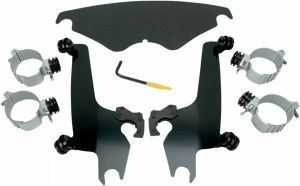 Memphis shades hd MEB8927 Sportshield trigger-zár teljes Mount Kit Szélvédő és karosszéria rögzítő alkatrész
