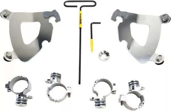 Memphis shades hd MEK2002 Gauntlet Fairing Trigger-Lock Hardware készlet Szélvédő és karosszéria rögzítő alkatrész 0