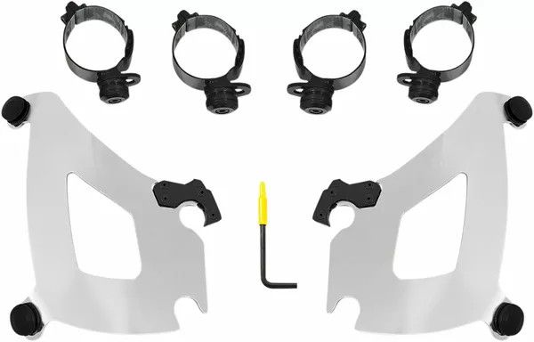 Memphis shades hd MEK2045 BULLET FAILS TRIGGER-LOCK HARDWARE KIT Szélvédő és karosszéria rögzítő alkatrész 0