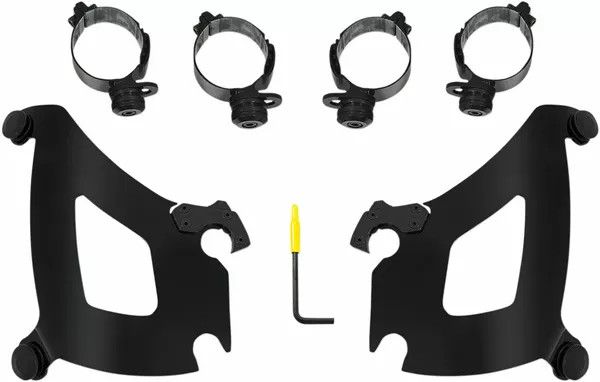 Memphis shades hd MEB2045 BULLE FAILS TRIGGER-LOCK HARDWARE KI Szélvédő és karosszéria rögzítő alkatrész 0