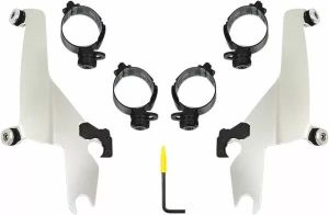 Memphis shades hd MEK2047 Sportshield trigger-zár teljes Mount Kit Szélvédő és karosszéria rögzítő alkatrész