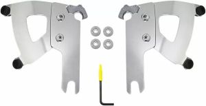 Memphis shades hd MEK2039 Road Warrior Trigger-Lock Mount Kit Szélvédő és karosszéria rögzítő alkatrész