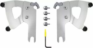 Memphis shades hd MEK2040 Road Warrior Trigger-Lock Mount készlet Szélvédő és karosszéria rögzítő alkatrész