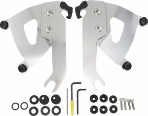 Memphis shades hd MEK2048 Road Warrior Trigger-Lock Mount készlet Szélvédő és karosszéria rögzítő alkatrész