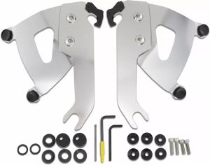 Memphis shades hd MEK2048 Road Warrior Trigger-Lock Mount készlet Szélvédő és karosszéria rögzítő alkatrész 1