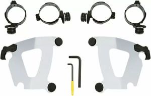 Memphis shades hd MEK2050 Road Warrior Trigger-Lock Mount készlet Szélvédő és karosszéria rögzítő alkatrész