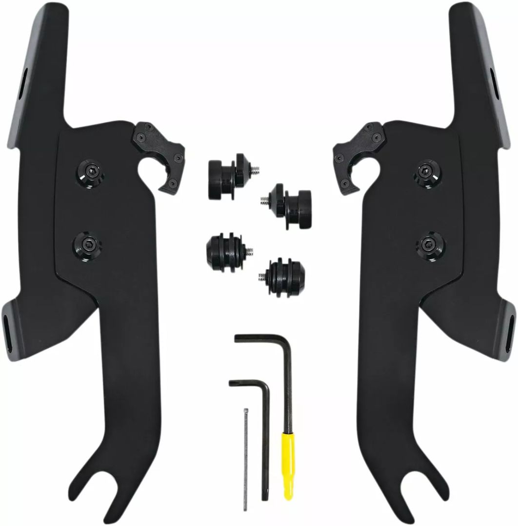 Memphis shades hd MEB2051 zsírok/vékony szélvédő trigger-zár teljes rögzítő készlet Szélvédő és karosszéria rögzítő alkatrész 0