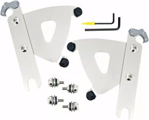 Memphis shades hd MEK2053 Road Warrior Trigger-Lock Mount készlet Szélvédő és karosszéria rögzítő alkatrész