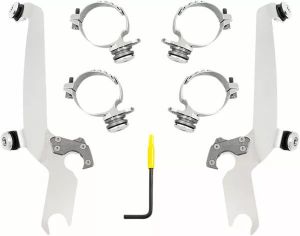 Memphis shades hd MEK2055 Sportshield trigger-zár teljes Mount Kit Szélvédő és karosszéria rögzítő alkatrész