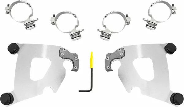 Memphis shades hd MEK2058 CAFE Fairing Trigger-Lock Hardware készlet Szélvédő és karosszéria rögzítő alkatrész 0
