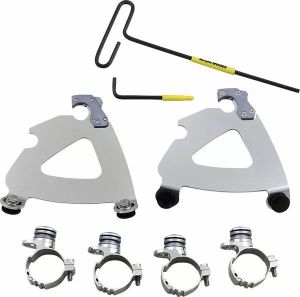 Memphis shades hd MEK2064 Road Warrior Trigger-Lock Mount készlet Szélvédő és karosszéria rögzítő alkatrész