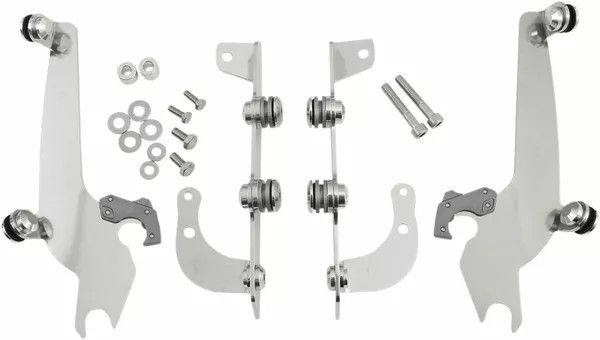 Memphis shades metric MEM8918 No-Tool Trigger-Lock Mount Kit a Sportshield számára Szélvédő és karosszéria rögzítő alkatrész 0